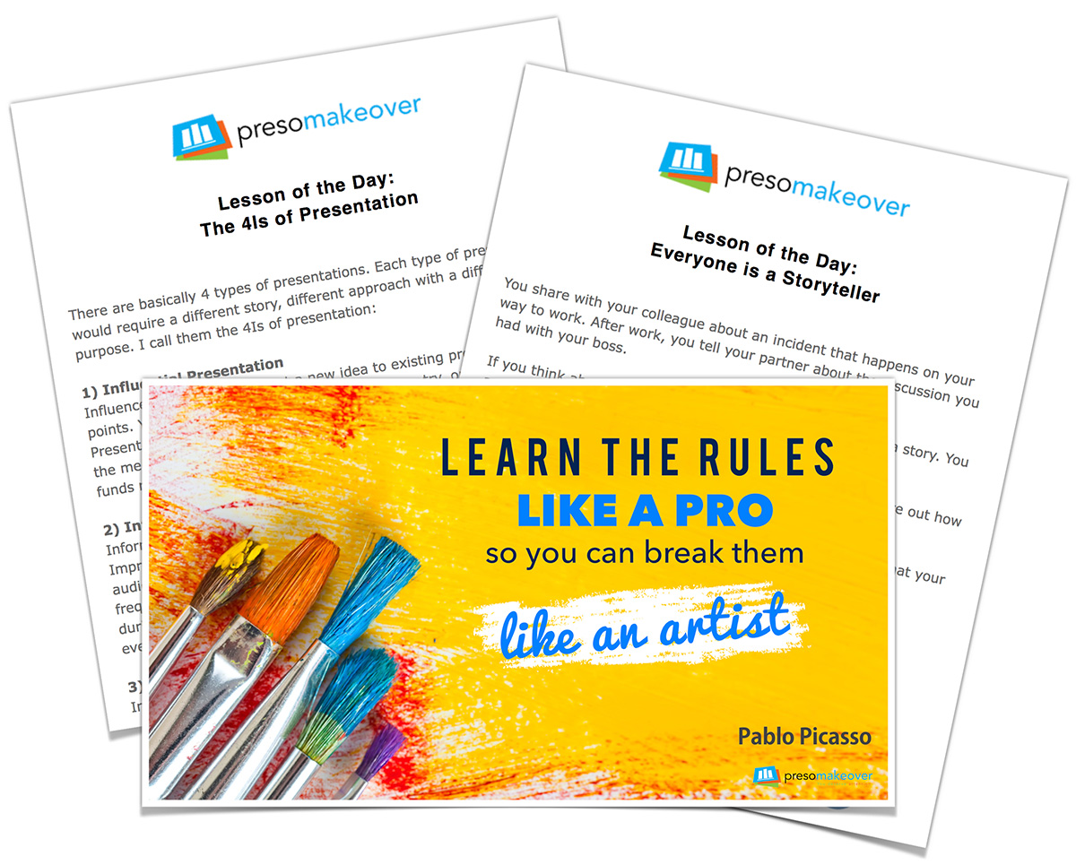 Lifetime Subscription to FREE Presentation Tips