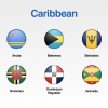 Caribbean Flags