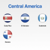 Central America Flags