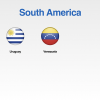 South America Flags