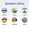 Southern Africa Flags
