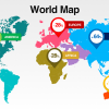 World Map Template