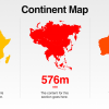 Continent Map Templates