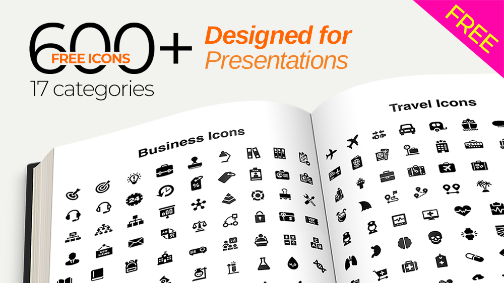 Download Download 600+ FREE Vector Icon Pack for Presentations